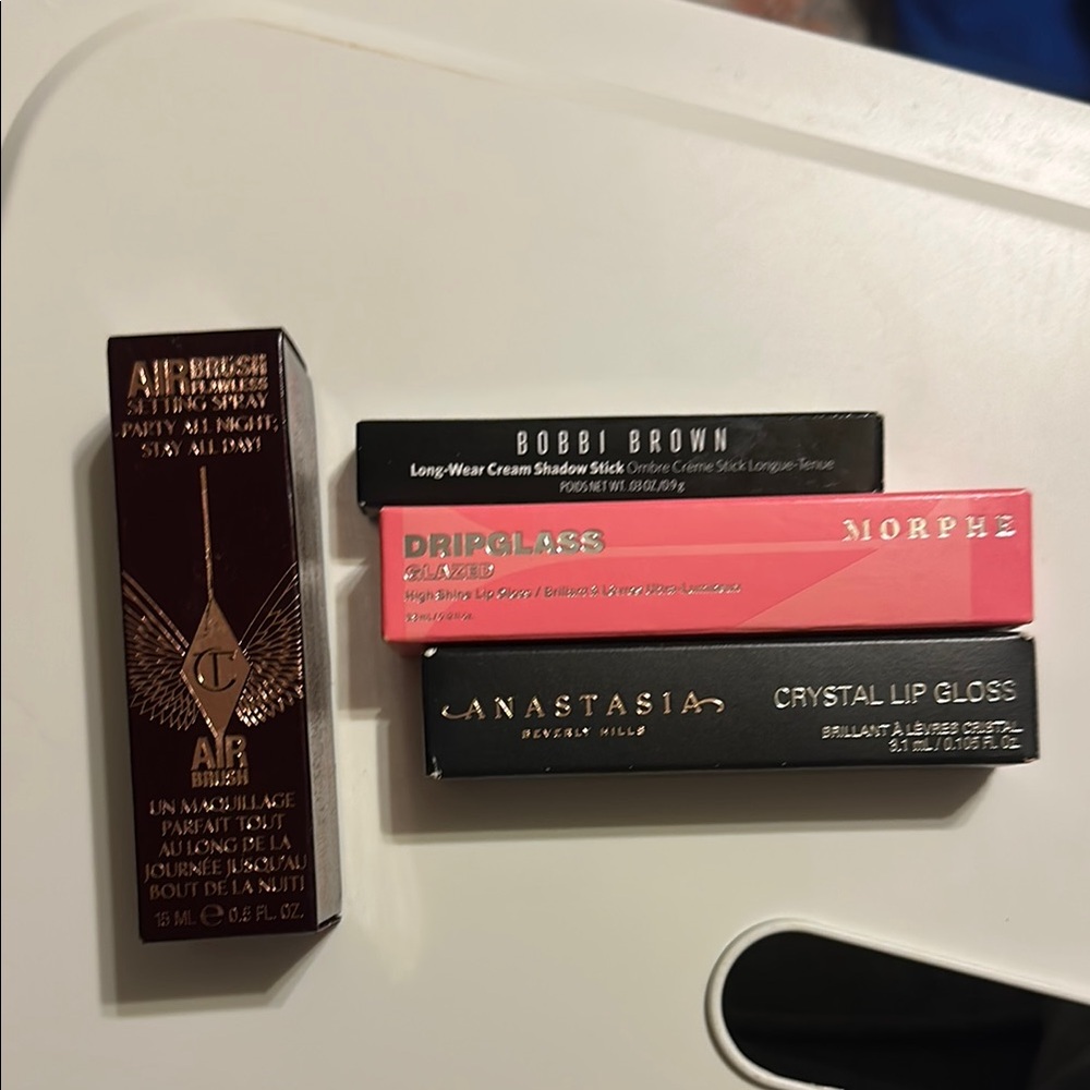 Charlotte Tilbury Black and Pink Lip Balm Gloss